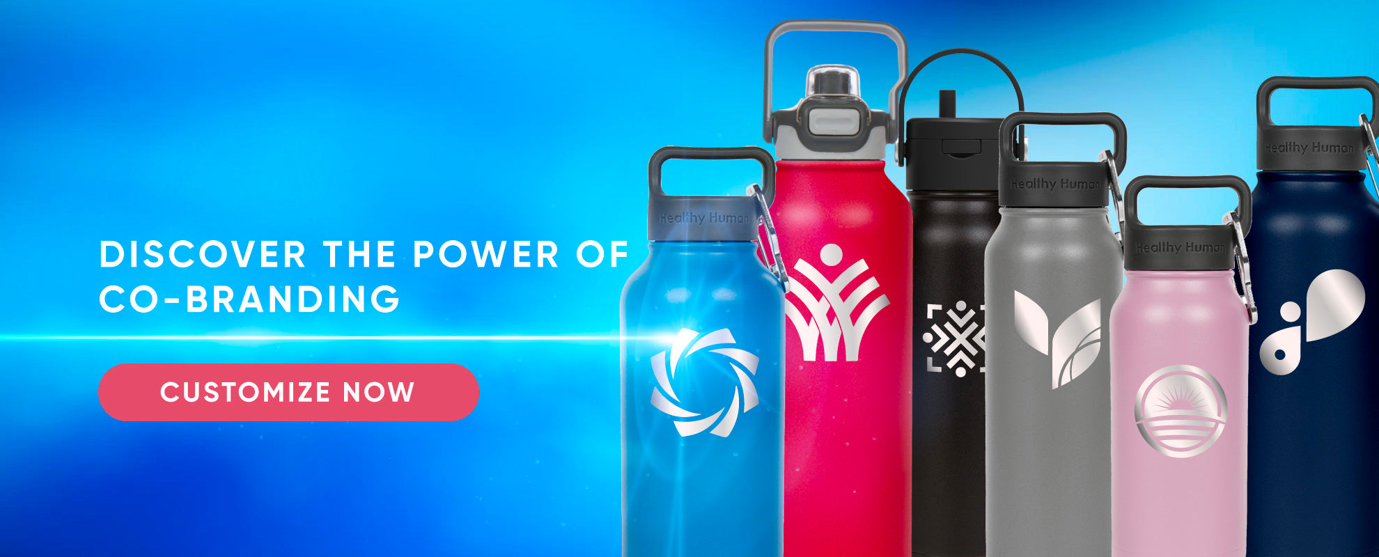 Custom Dishwasher Safe Water Bottles Personalized With Your Logo