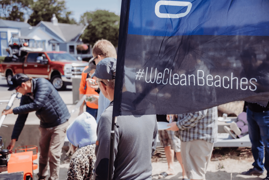 Image of Beach Cleanup - A Group of Individuals Contributing to a Cleaner Environment