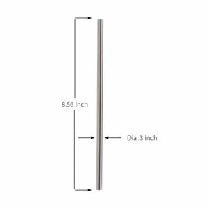 Stainless Steel Straws, Set of 3