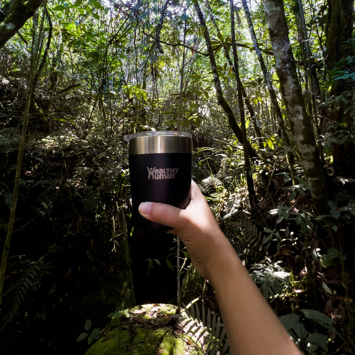 The Cruiser Tumbler in Pure Black, 12 oz