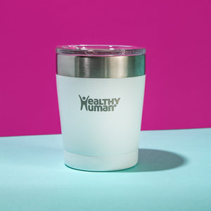 The Cruiser Tumbler in Pure White, 12 oz