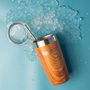 The Cruiser Tumbler in Natural Wood, 20 oz