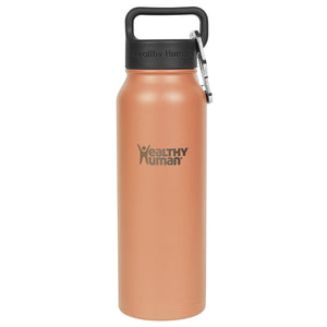 The Stein Water Bottle in Peach, 21 oz