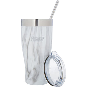 The Cruiser Tumbler in Stone White, 32 oz