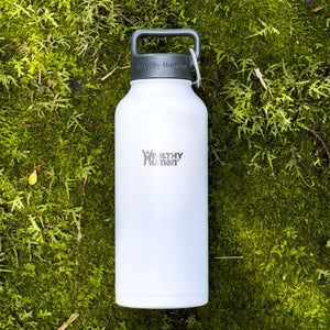 The Stein Water Bottle in White, 32 oz