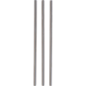 Stainless Steel Straws, Set of 3