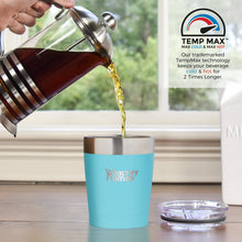 Load image into Gallery viewer, 12oz Large Stainless Steel Tumbler &amp; Straw - Healthy Human
