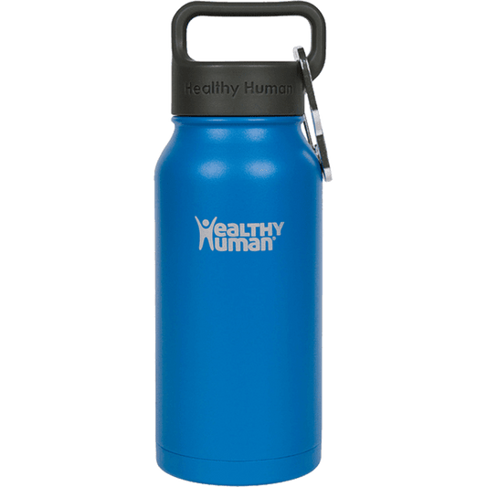 NUTRITION HEALTH CENTER Metal Insulated Water Bottle New Unused