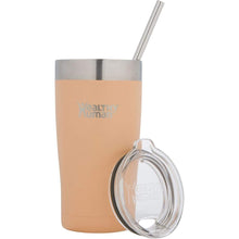 Load image into Gallery viewer, 20oz Large Stainless Steel Tumbler &amp; Straw - Healthy Human
