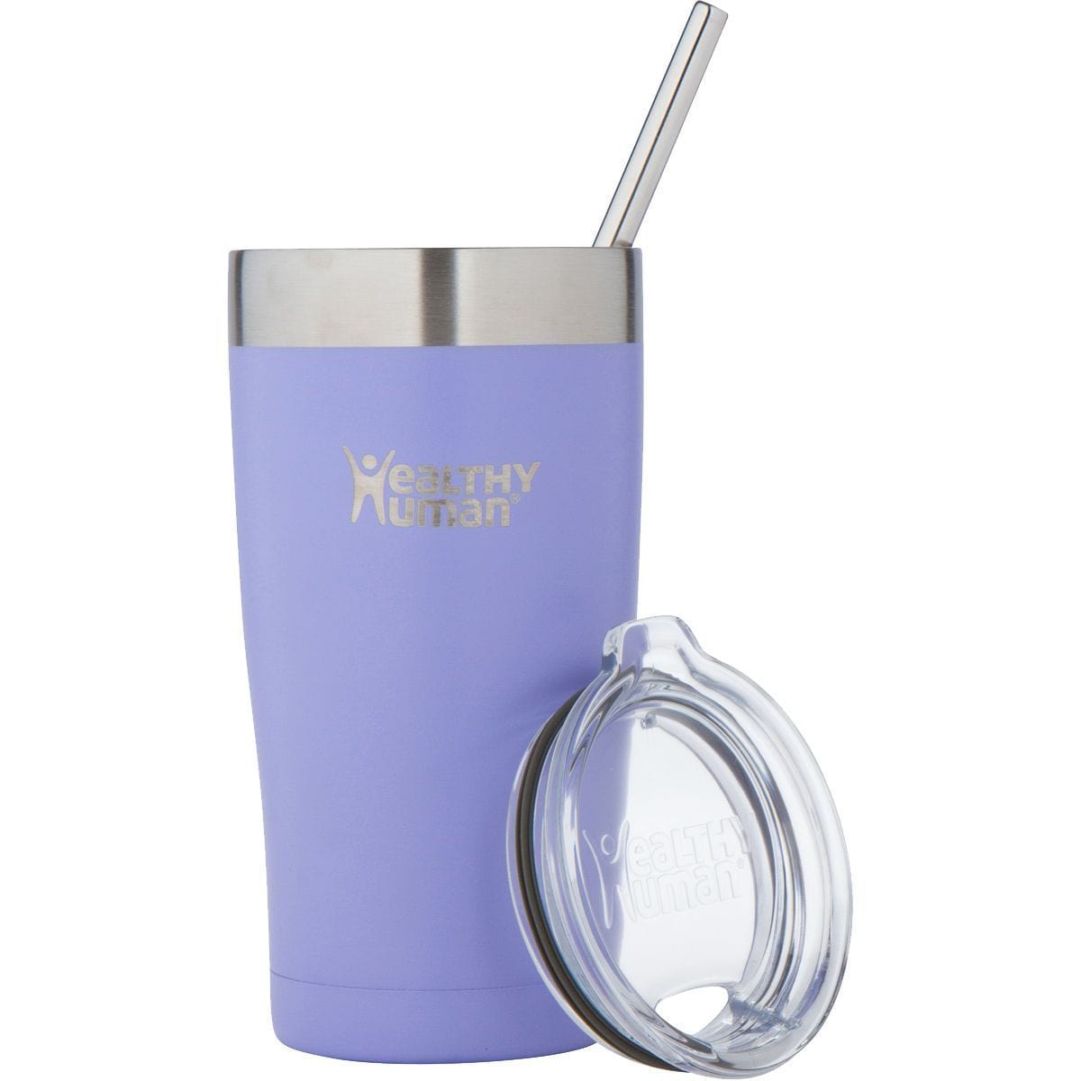 20 oz Stainless Steel Tumbler Insulated Coffee Cup Travel Mug With Straw