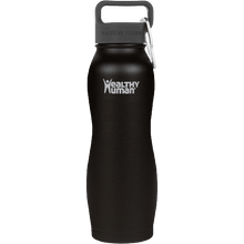 Load image into Gallery viewer, Curve Water Bottle Healthy Human v2
