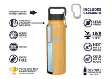 Load image into Gallery viewer, 16oz Stainless Steel Water Bottle Healthy Human
