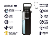 Load image into Gallery viewer, 16oz Stainless Steel Water Bottle Healthy Human
