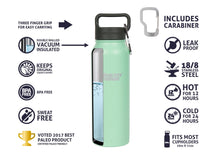 Load image into Gallery viewer, 16oz Stainless Steel Water Bottle Healthy Human
