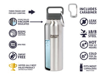 Load image into Gallery viewer, 16oz Stainless Steel Water Bottle Healthy Human
