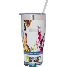 Load image into Gallery viewer, 32oz Large Stainless Steel Tumbler &amp; Straw - Healthy Human
