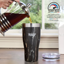 Load image into Gallery viewer, 32oz Large Stainless Steel Tumbler &amp; Straw - Healthy Human
