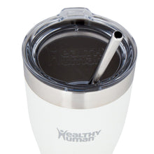 Load image into Gallery viewer, 32oz Large Stainless Steel Tumbler &amp; Straw - Healthy Human
