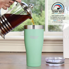 Load image into Gallery viewer, 32oz Large Stainless Steel Tumbler &amp; Straw - Healthy Human
