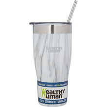 Load image into Gallery viewer, 32oz Large Stainless Steel Tumbler &amp; Straw - Healthy Human
