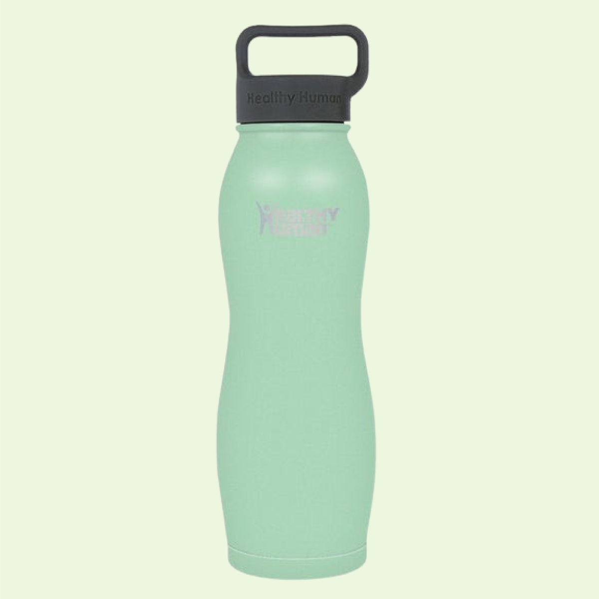 Healthy Human Curve Water Bottles - Insulated Stainless Steel Flasks Seamist