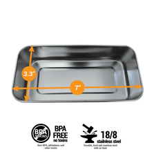 Load image into Gallery viewer, On The Go  Bento Lunch Box Healthy Human v2
