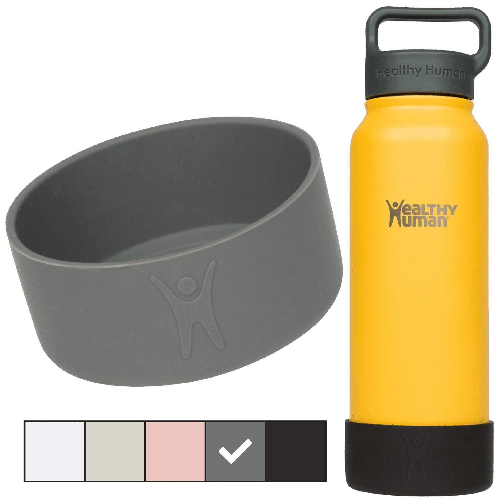 Non-slip Silicone Cup Boot, Reusable Cup Bottom Protector Sleeve