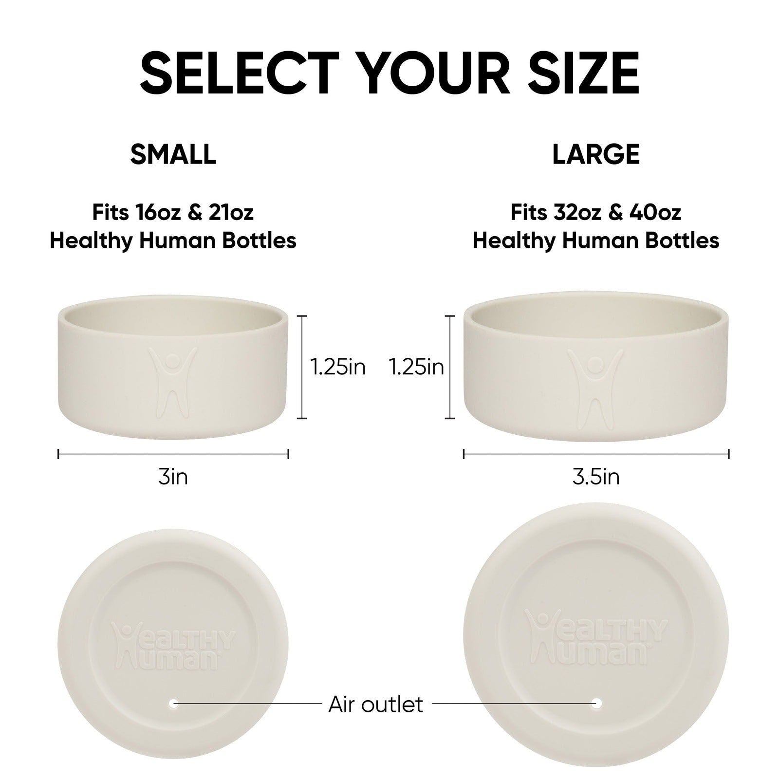 Silicone Bumper Boots Fit Healthy Human Stein Water Bottles