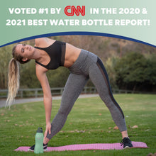 Load image into Gallery viewer, Curve Water Bottle Healthy Human v2
