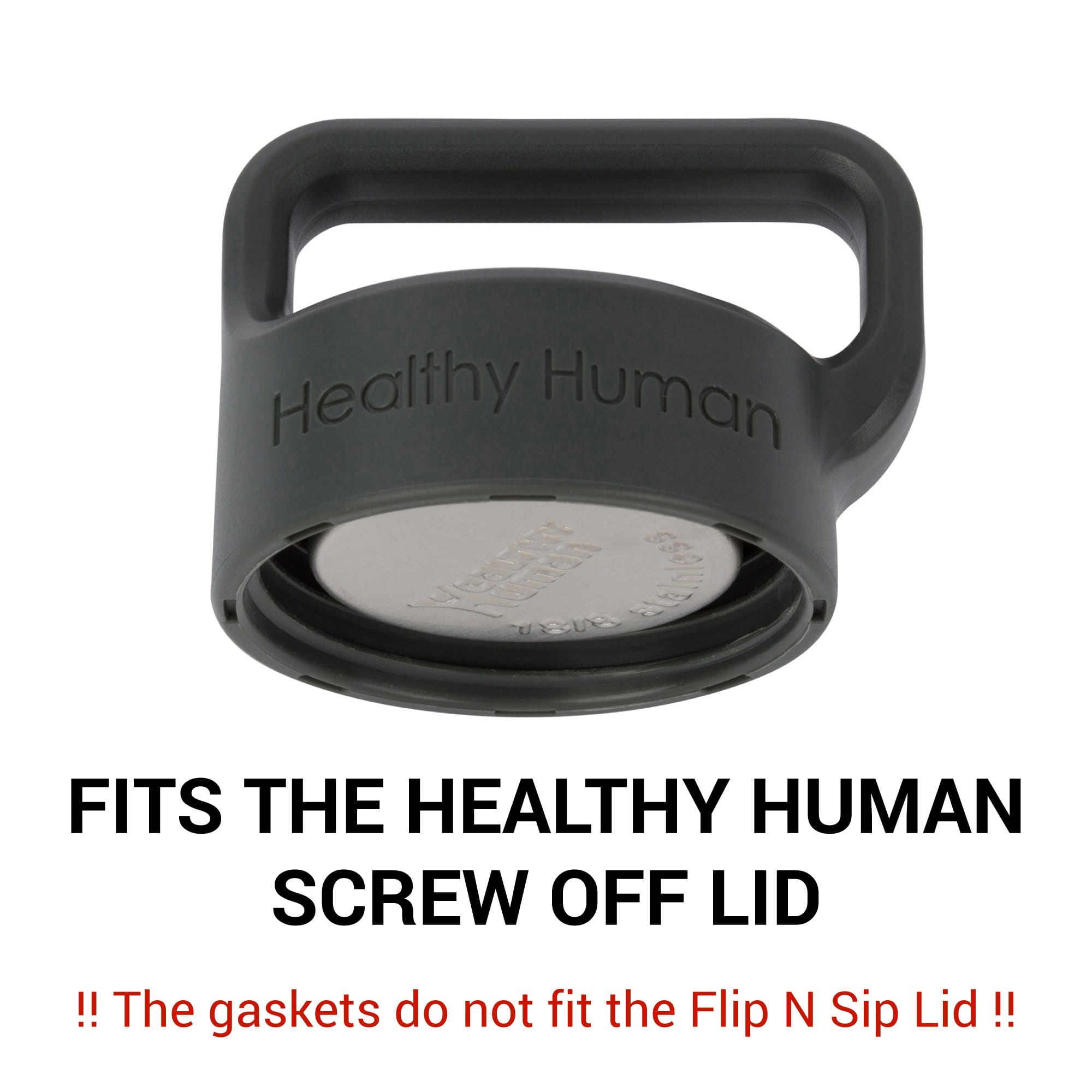 Flip N Sip Lid, Fits Healthy Human Stein & Curve Bottles