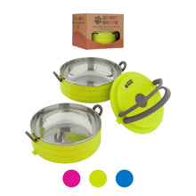 Load image into Gallery viewer, Travel Pet Bento Bowls Healthy Human
