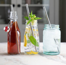 Load image into Gallery viewer, Stainless Steel Straws - 3 Piece Set Healthy Human v2
