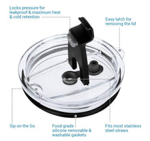Load image into Gallery viewer, 12oz &amp; 20oz On The Go Cruiser Straw Lid Healthy Human
