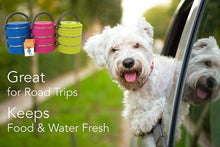 Load image into Gallery viewer, Travel Pet Bento Bowls Healthy Human
